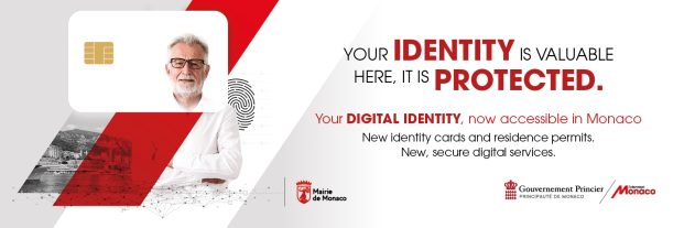 Landing page header, your identity is valuable, here, it is protected.